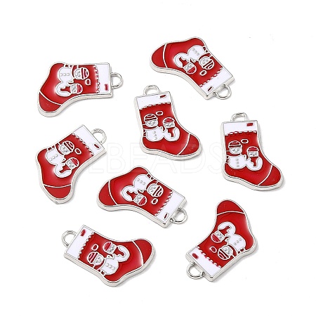 Alloy Enamel Pendants LS-ENAM-P030-4P-1