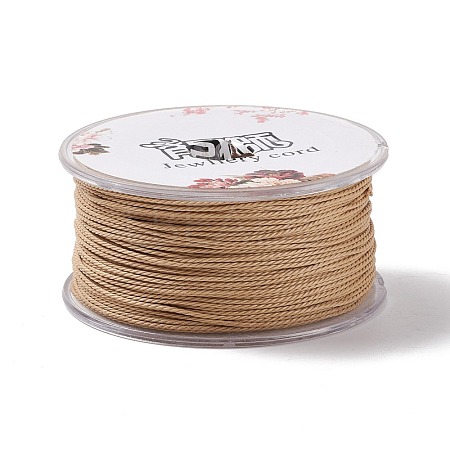 Round Waxed Polyester Cord YC-C001-01A-20-1