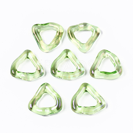 Transparent Resin Finger Rings RJEW-T013-005-E08-1