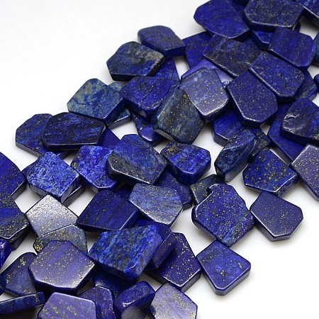 Natural Gemstone Lapis Lazuli Beads Strands X-G-L157-01-1