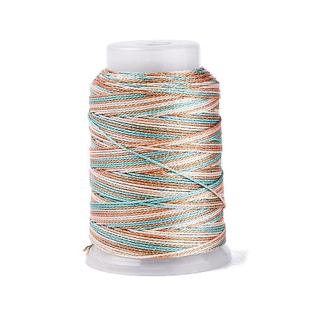 5 Rolls 9-Ply Braided Nylon Strings with Metallic Thread OCOR-Q062-01F-1