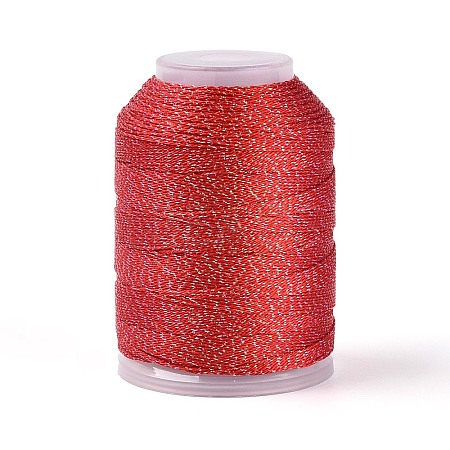 200M 6-Ply Sparkle Polyester Cord with Metallic Thread OCOR-T019-01A-09-1