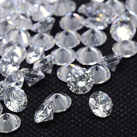 Cubic Zirconia Cabochons ZIRC-M002-1.3mm-007-1