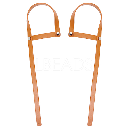 Imitation Leather Bag Handles FIND-WH0081-76A-1