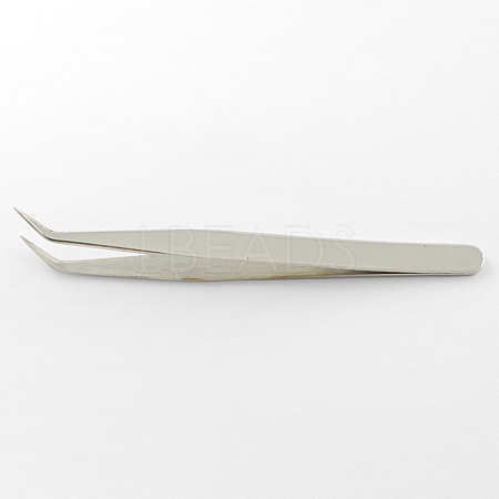 304 Stainless Steel Beading Tweezers TOOL-R018-02-1