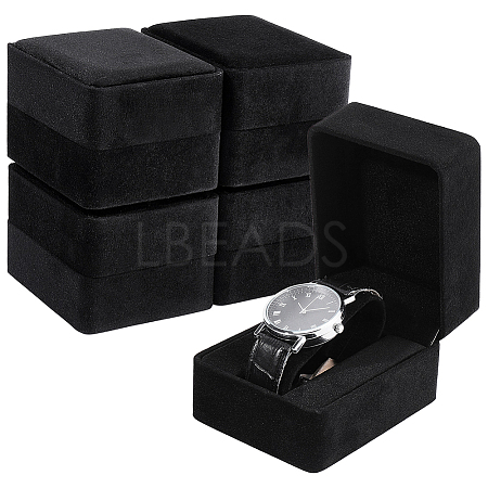 Wood & Velvet Organizer Boxes CON-WH0110-336A-1