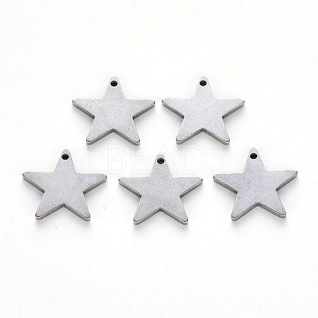 Tarnish Resistant 304 Stainless Steel Charms STAS-N092-67-1