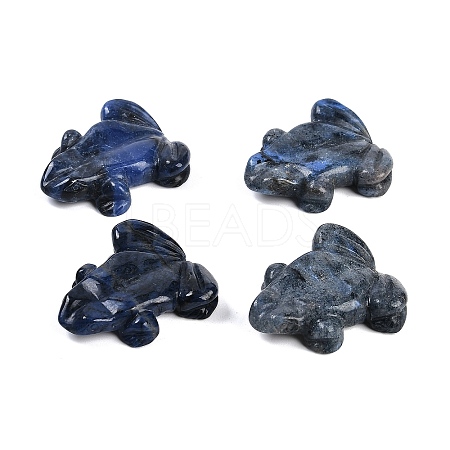 Natural Sodalite Carved Beads G-K383-17B-1