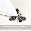 Rhinestones Sew on/Iron on Patches DIY-FG0001-38-6