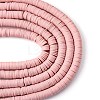 Handmade Polymer Clay Beads Strands CLAY-R089-8mm-Q087-2