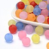 Transparent Acrylic Ball Beads FACR-R021-12mm-M-1
