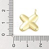 Rack Plating Brass Balloon Letter Pendants KK-C050-01G-X-3