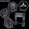 1 Set Acrylic Earring Display Stands EDIS-CP0001-13-6