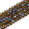 Electroplate Glass Beads Strands EGLA-A034-T4mm-L06-1