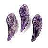 Natural Amethyst Pendants G-C134-05E-1