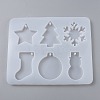 Christmas Silicone Pendants Molds DIY-Z005-11-2