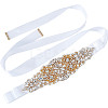 CRASPIRE Wedding Bridal Belt for Bridal Dress AJEW-CP0004-62C-1