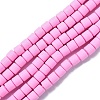 Handmade Polymer Clay Bead Strands X-CLAY-ZX006-01-25-2