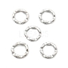 Brass Micro Pave Clear Cubic Zirconia Bead Frame KK-H495-03P-1