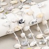 Natural White African Opal Beads Strands G-P607-A02-01-1