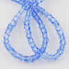 Glass Bead Strands GLAA-R041-6x6mm-30-2