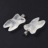 Natural Quartz Crystal Pendants G-G115-01C-3