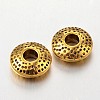 Tibetan Style Alloy Spacer Beads LS-TIBEB-R011-AG-FF-2