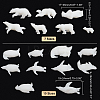 2Sets 2 Styles Animals Model FIND-GA0001-24-2