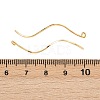 Brass Earring Findings KK-A274-17F-G-3