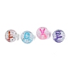 Transparent Acrylic Beads TACR-Q013-02A-M-3