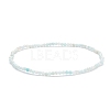 Natural Amazonite Beaded Stretch Bracelet BJEW-JB08484-03-1