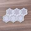 DIY Snowflake Lollipop Making Food Grade Silicone Molds DIY-E051-06-2