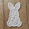 Easter Theme Rabbit with Heart Pattern DIY Silicone Table Lamp Molds SIMO-G008-02C-3