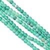 Natural Crackle Agate Beads Strands G-G055-4mm-4-3