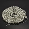 Mixed Crackle Glass Round Beads CCG-X0001-2