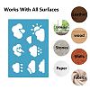 Acrylic Earring Handwork Template DIY-WH0359-019-5