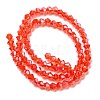 Transparent Electroplate Glass Beads Strands EGLA-A039-T3mm-A14-2