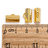 Iron Ribbon Crimp Ends E005Y-G-3