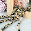 4 Strands 4 Style Natural Dalmatian Jasper Beads Strands G-YS0001-06-4