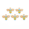 Alloy Enamel Pendants ENAM-S121-174C-RS-1