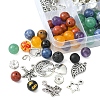 DIY Chakra Yoga Bracelet Making Kit DIY-FS0003-79-3