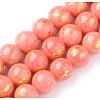 Natural Mashan Jade Beads Strands G-F670-A04-10mm-1