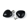 Natural Obsidian Pendants G-T143-49A-2