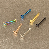 304 Stainless Steel Star Nose Bone Rings WGFF656-05-4