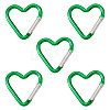 5Pcs Zinc Alloy Spring Gate Rings FIND-TA0009-73E-2
