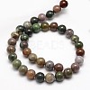 Natural Indian Agate Round Beads Strands X-G-F243-01-6mm-3