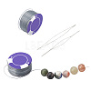 2 Rolls Special Coated Polyester Beading Threads OCOR-NB0002-06C-7