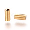 Ion Plating(IP) 304 Stainless Steel Tube Beads STAS-L216-23E-G-2