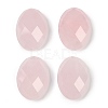 Natural Rose Quartz Cabochons G-G760-A13-1