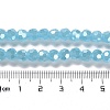 Electroplate Glass Beads Strands EGLA-A035-J6mm-A04-4